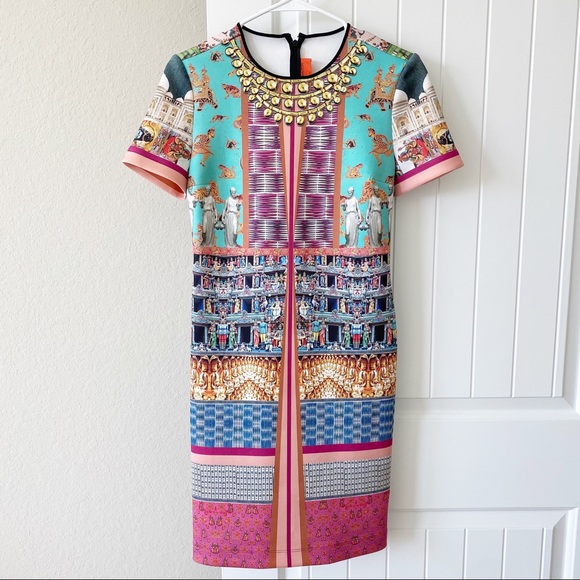 Clover Canyon Taj Mahal Neoprene Dress - Picture 2 of 9